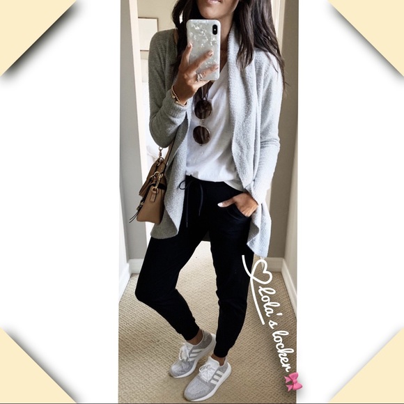 Pants - Soft Knit High Rise Joggers Pants